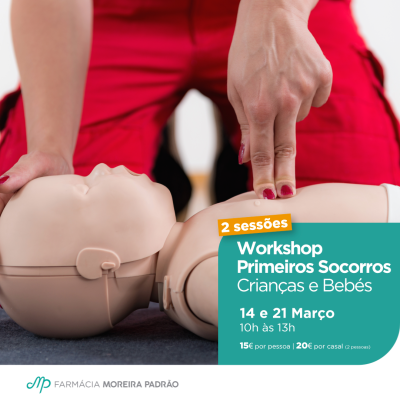 Workshop Primeiros Socorros (Bebés e Crianças)